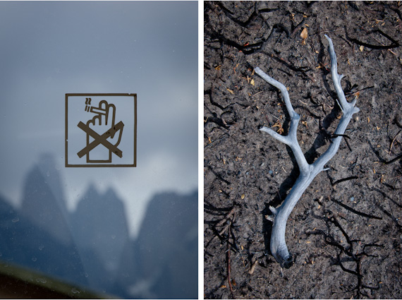 No Smoking at Torres del Paine