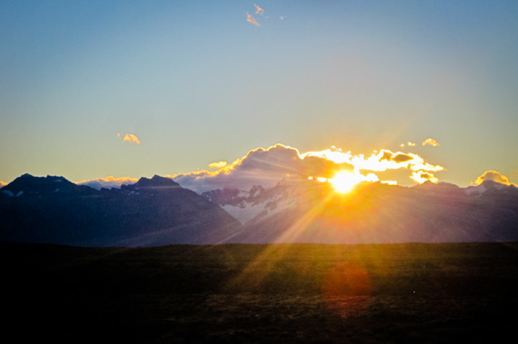 Sunset at El Chalten